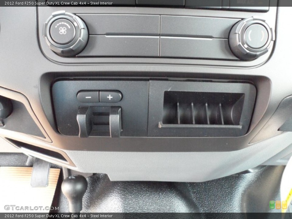 Steel Interior Controls for the 2012 Ford F250 Super Duty XL Crew Cab 4x4 #53458590