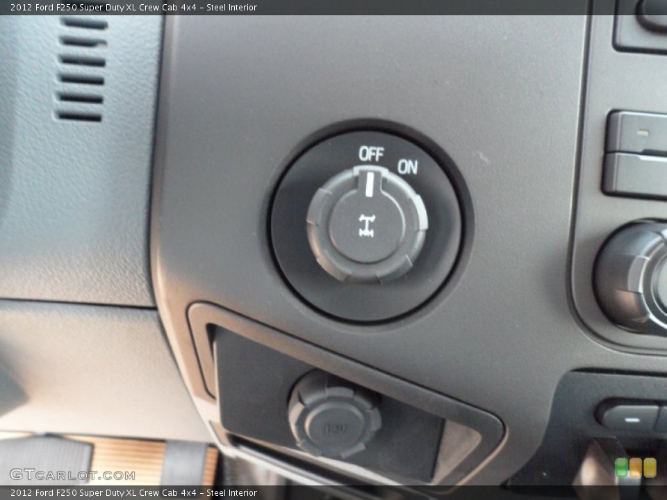 Steel Interior Controls for the 2012 Ford F250 Super Duty XL Crew Cab 4x4 #53458604