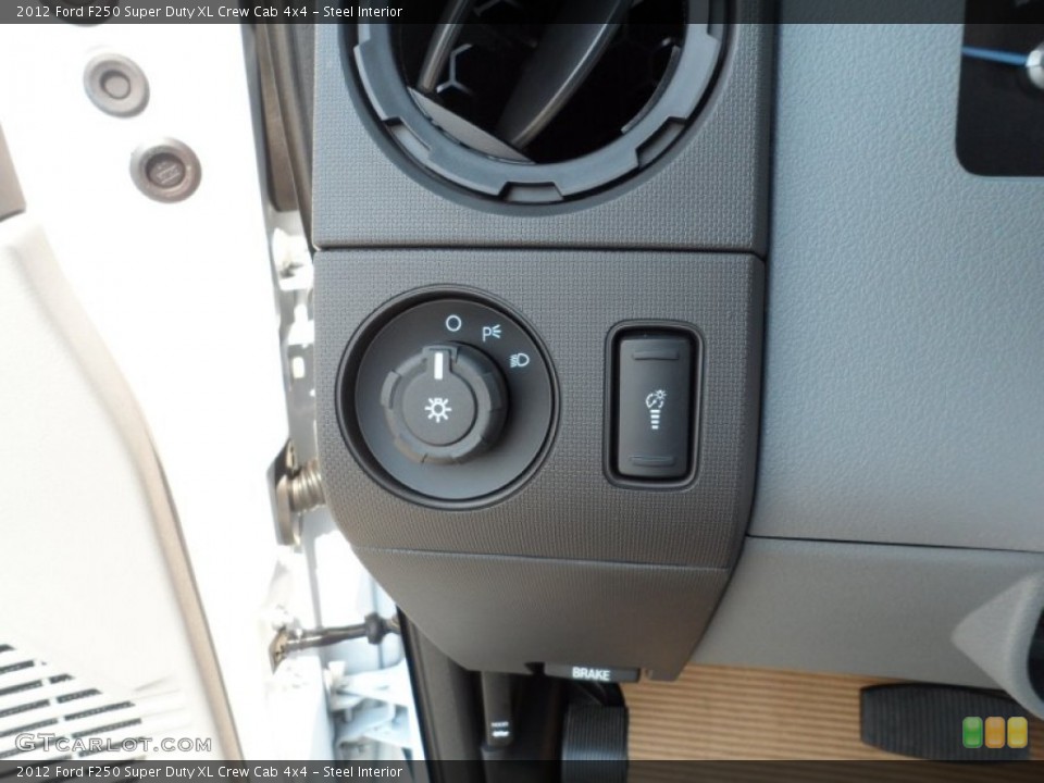 Steel Interior Controls for the 2012 Ford F250 Super Duty XL Crew Cab 4x4 #53458648