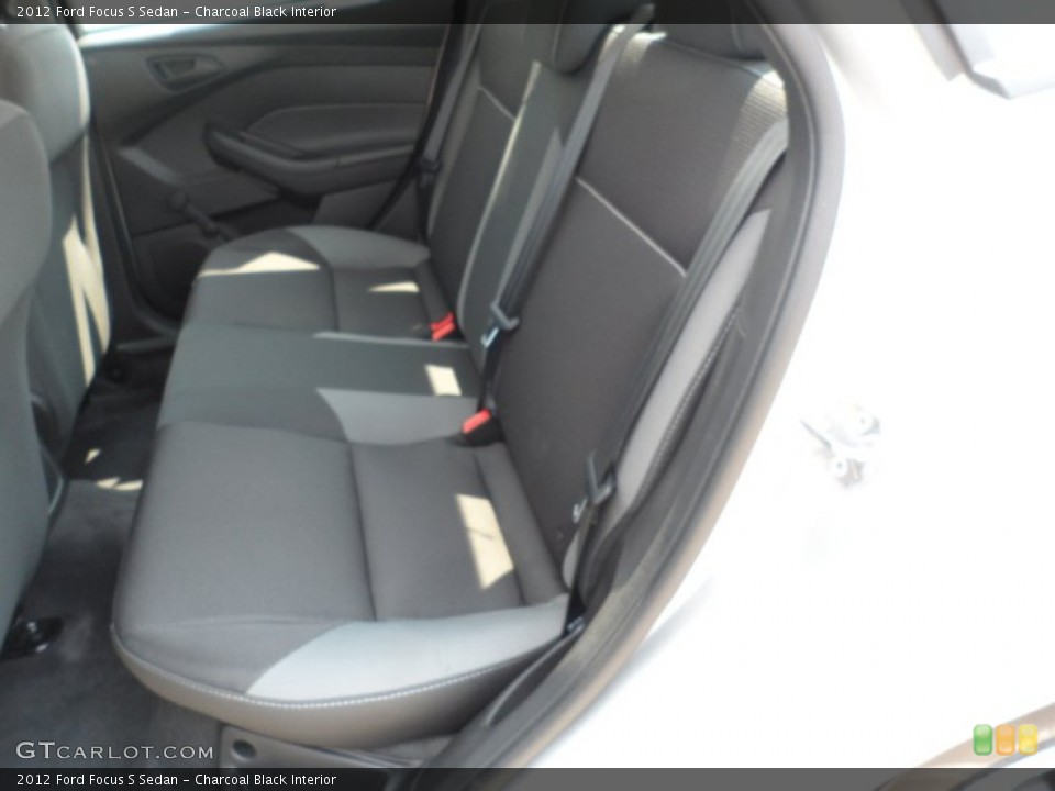 Charcoal Black Interior Photo for the 2012 Ford Focus S Sedan #53459019