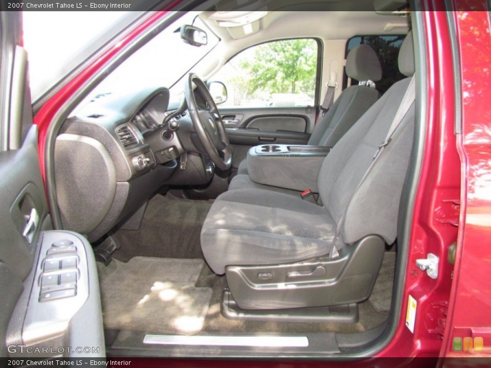 Ebony Interior Photo for the 2007 Chevrolet Tahoe LS #53459878