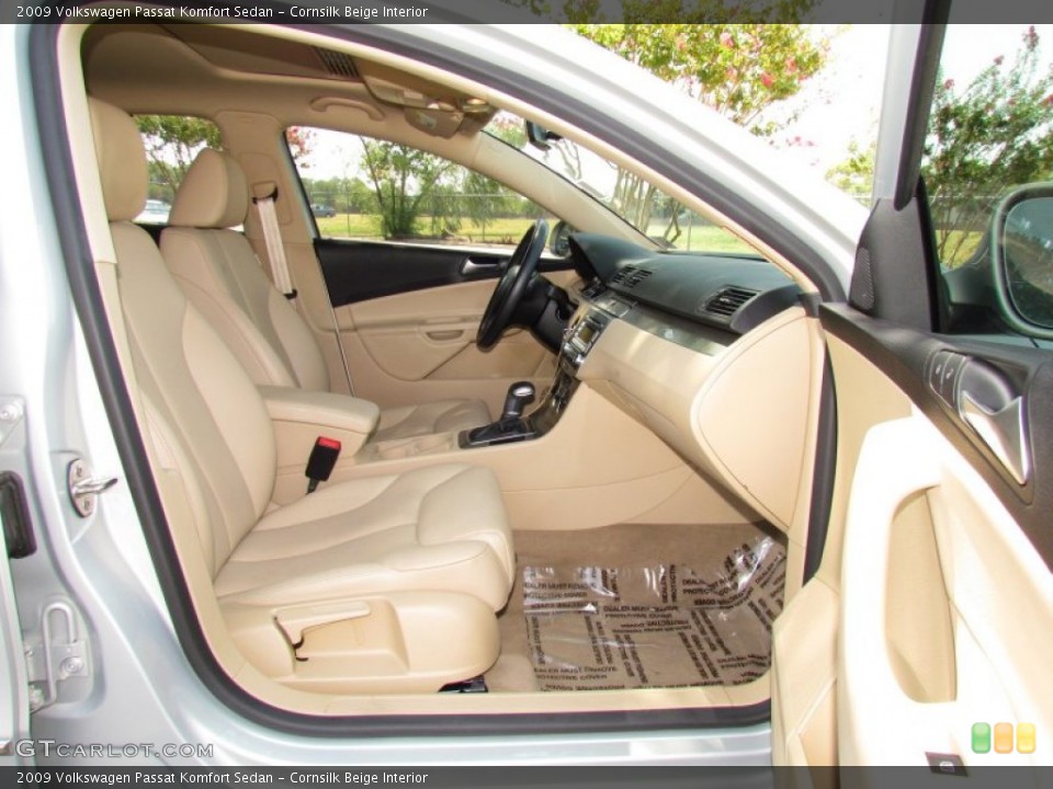 Cornsilk Beige Interior Photo for the 2009 Volkswagen Passat Komfort Sedan #53461148