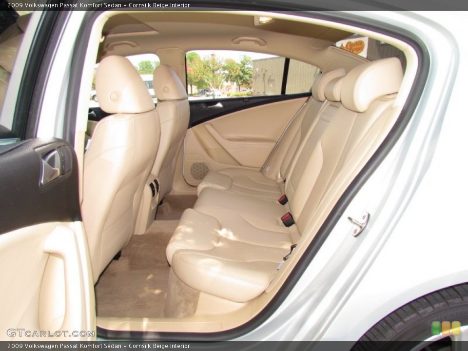 Cornsilk Beige Interior Photo for the 2009 Volkswagen Passat Komfort Sedan #53461180