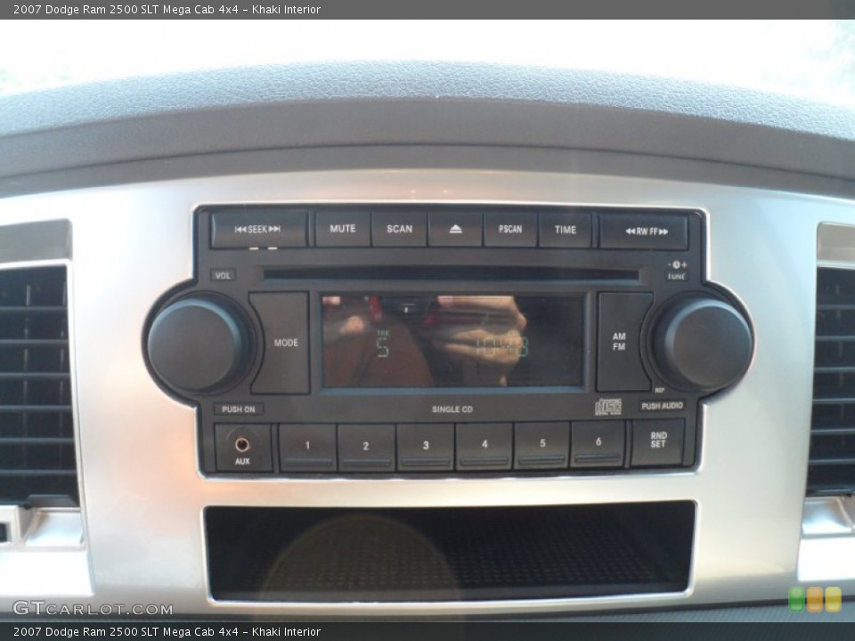Khaki Interior Audio System for the 2007 Dodge Ram 2500 SLT Mega Cab 4x4 #53461628