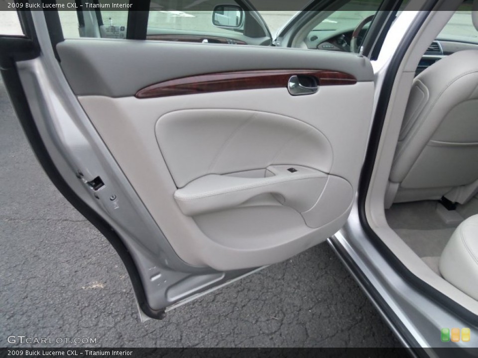 Titanium Interior Door Panel for the 2009 Buick Lucerne CXL #53461925