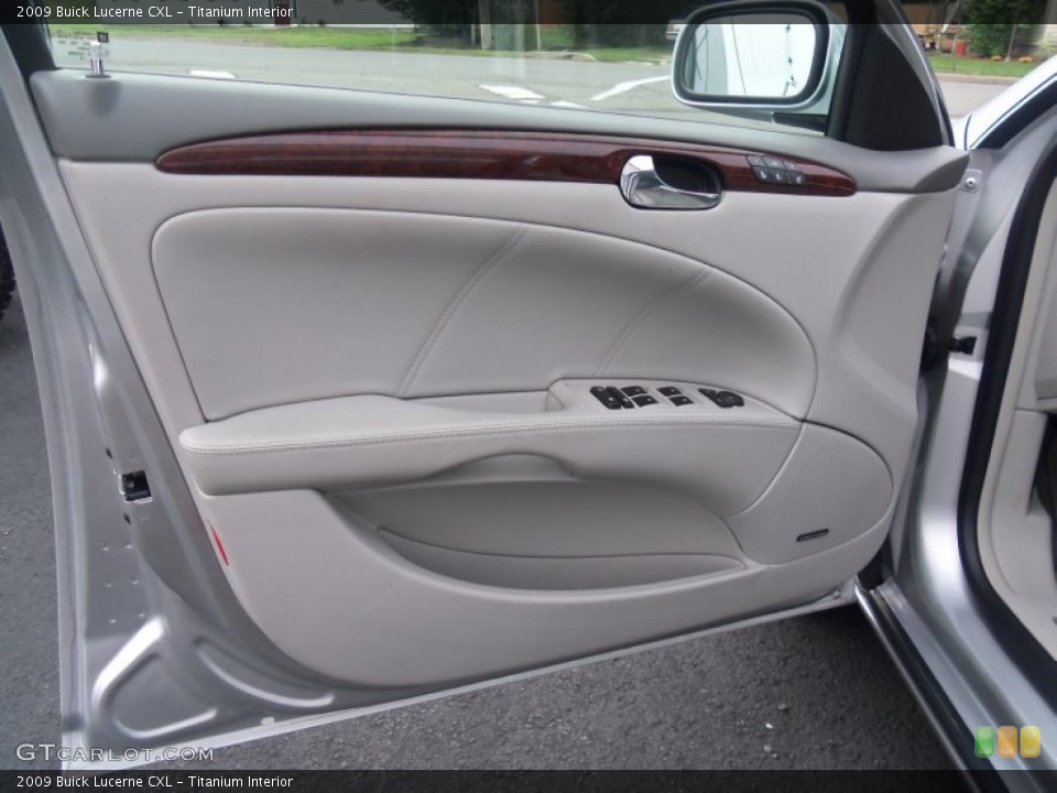Titanium Interior Door Panel for the 2009 Buick Lucerne CXL #53462015