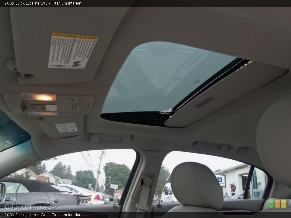 Titanium Interior Sunroof for the 2009 Buick Lucerne CXL #53462074