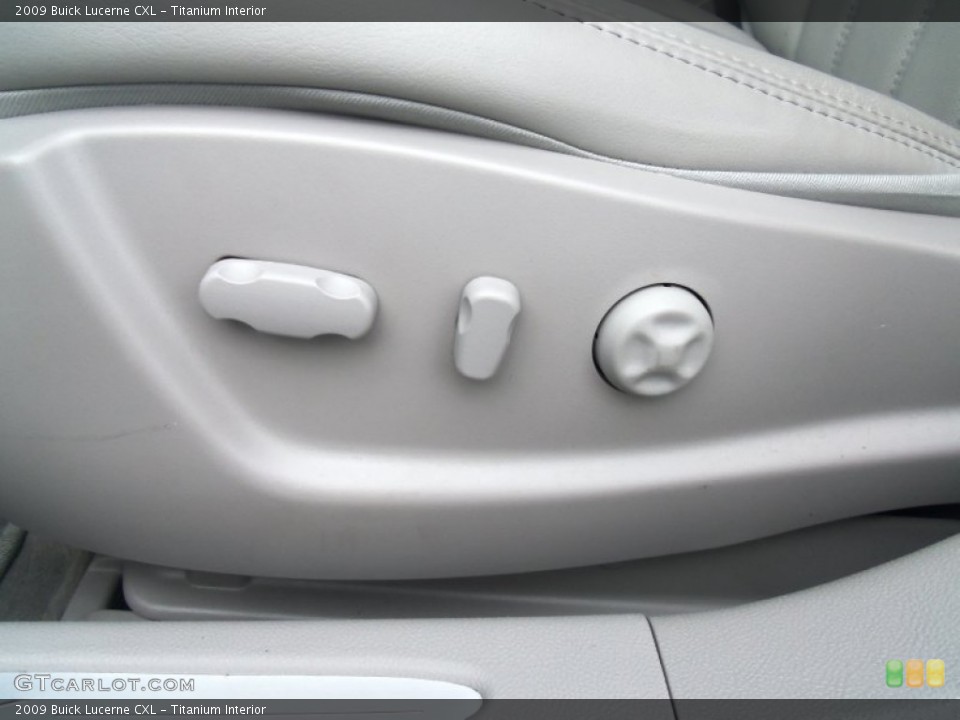 Titanium Interior Controls for the 2009 Buick Lucerne CXL #53462088