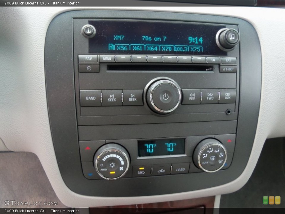 Titanium Interior Audio System for the 2009 Buick Lucerne CXL #53462145