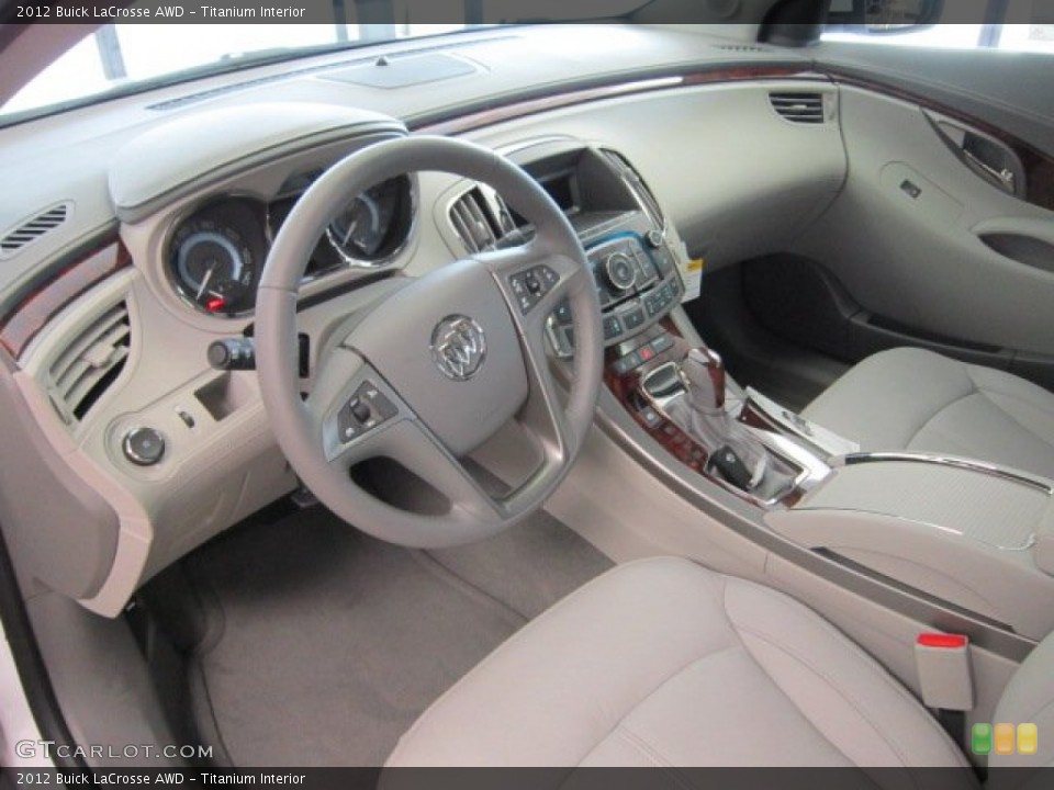 Titanium Interior Prime Interior for the 2012 Buick LaCrosse AWD #53462177