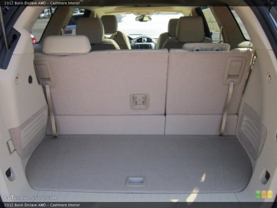 Cashmere Interior Trunk for the 2012 Buick Enclave AWD #53462471