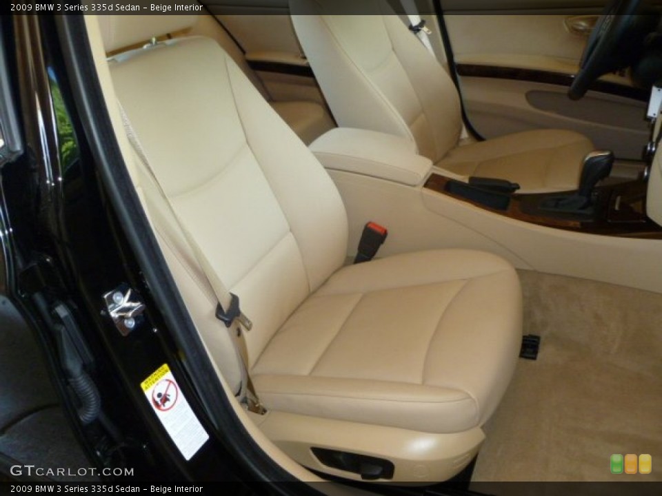 Beige Interior Photo for the 2009 BMW 3 Series 335d Sedan #53464474