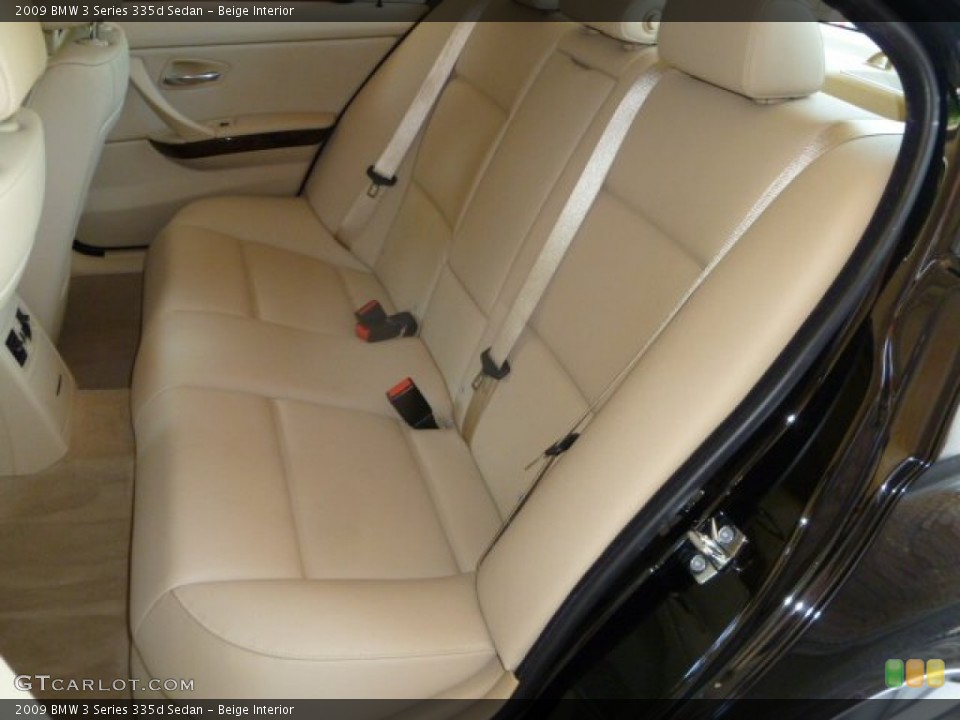 Beige Interior Photo for the 2009 BMW 3 Series 335d Sedan #53464660