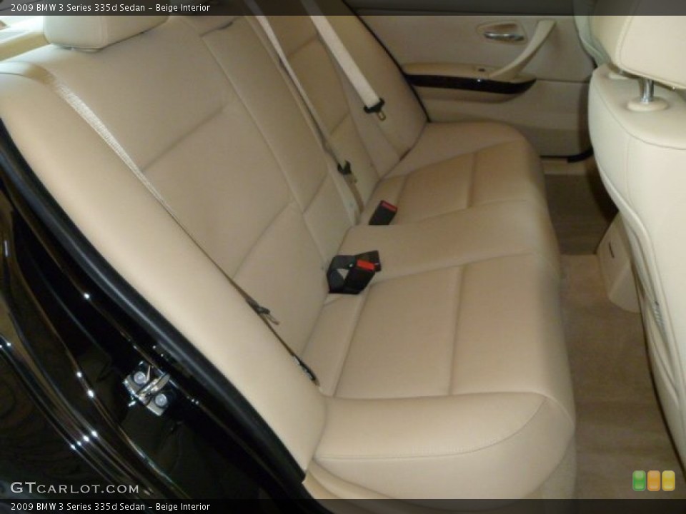 Beige Interior Photo for the 2009 BMW 3 Series 335d Sedan #53464675