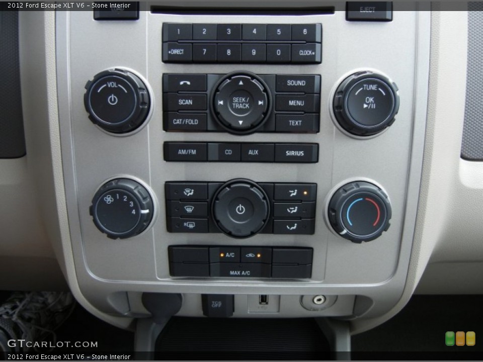 Stone Interior Controls for the 2012 Ford Escape XLT V6 #53465833