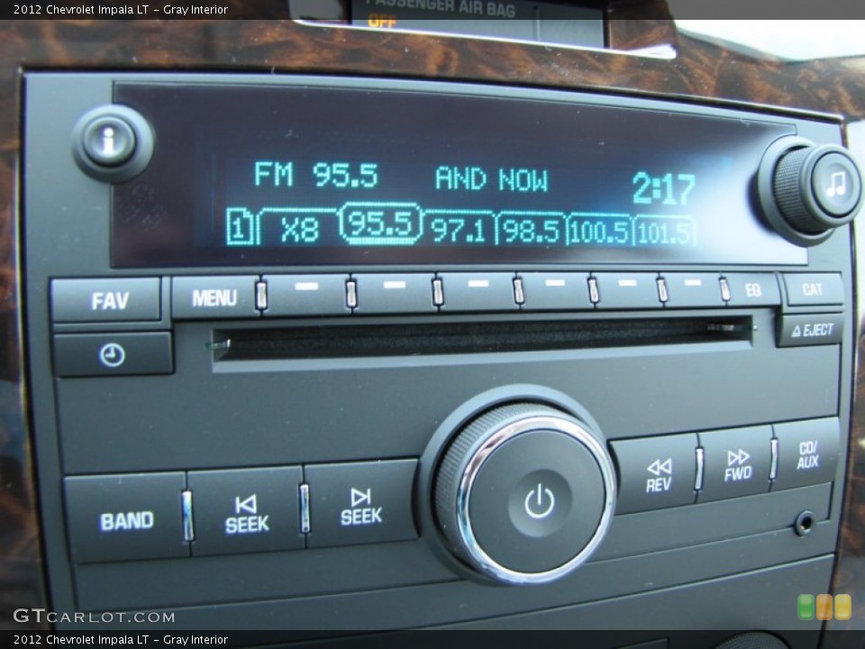 Gray Interior Audio System for the 2012 Chevrolet Impala LT #53467132