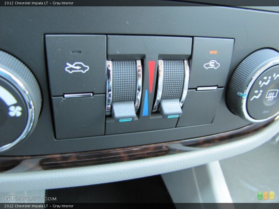 Gray Interior Controls for the 2012 Chevrolet Impala LT #53467150