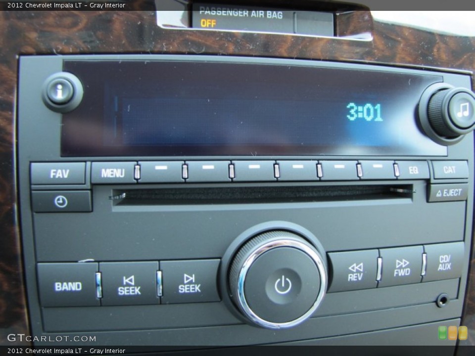 Gray Interior Audio System for the 2012 Chevrolet Impala LT #53468134