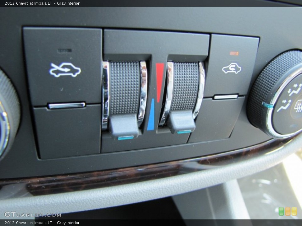 Gray Interior Controls for the 2012 Chevrolet Impala LT #53468154