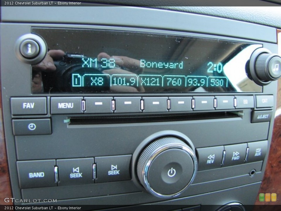 Ebony Interior Audio System for the 2012 Chevrolet Suburban LT #53468434