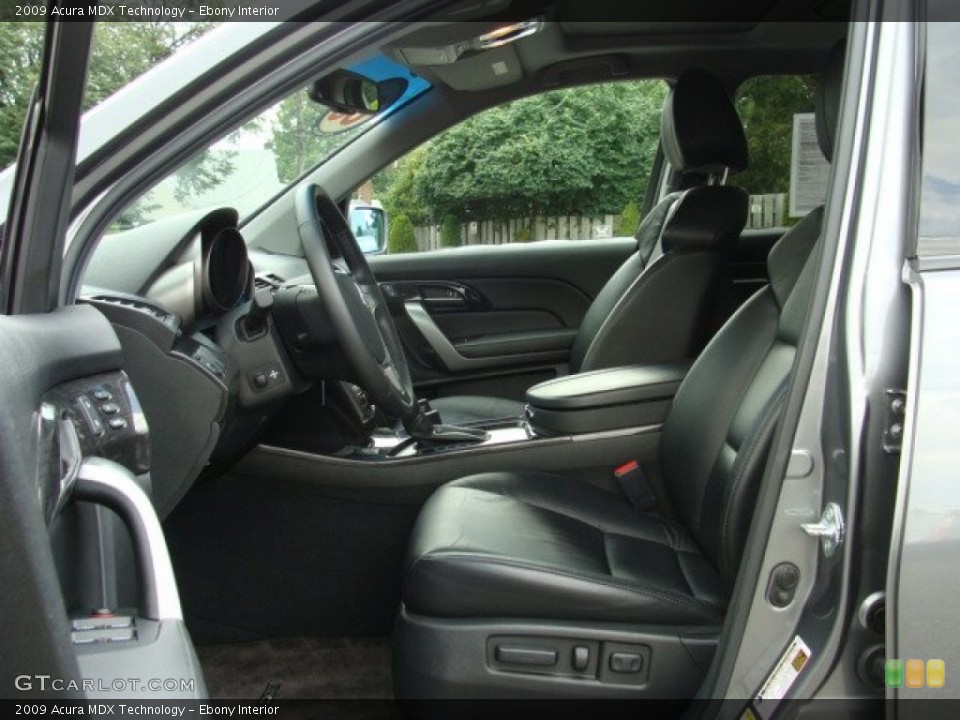 Ebony Interior Photo for the 2009 Acura MDX Technology #53468454