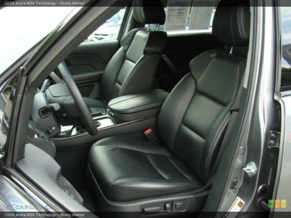 Ebony Interior Photo for the 2009 Acura MDX Technology #53468472