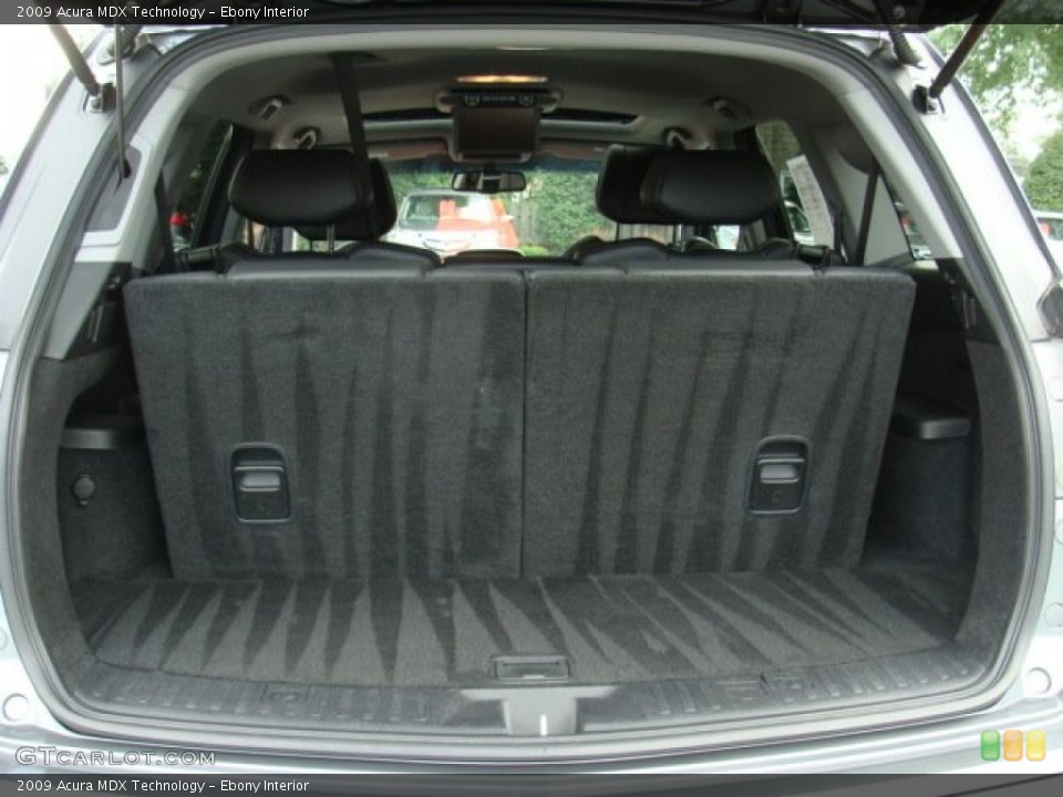 Ebony Interior Trunk for the 2009 Acura MDX Technology #53468590