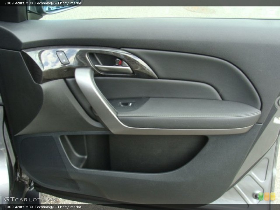 Ebony Interior Door Panel for the 2009 Acura MDX Technology #53468689
