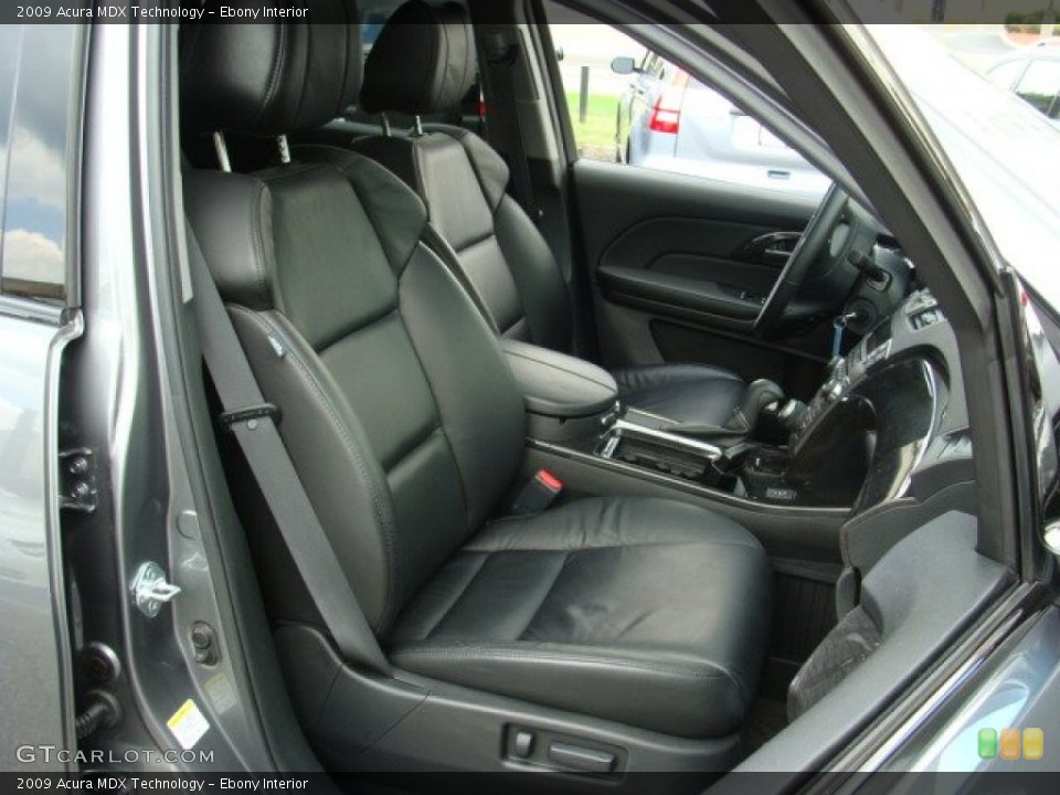 Ebony Interior Photo for the 2009 Acura MDX Technology #53468713