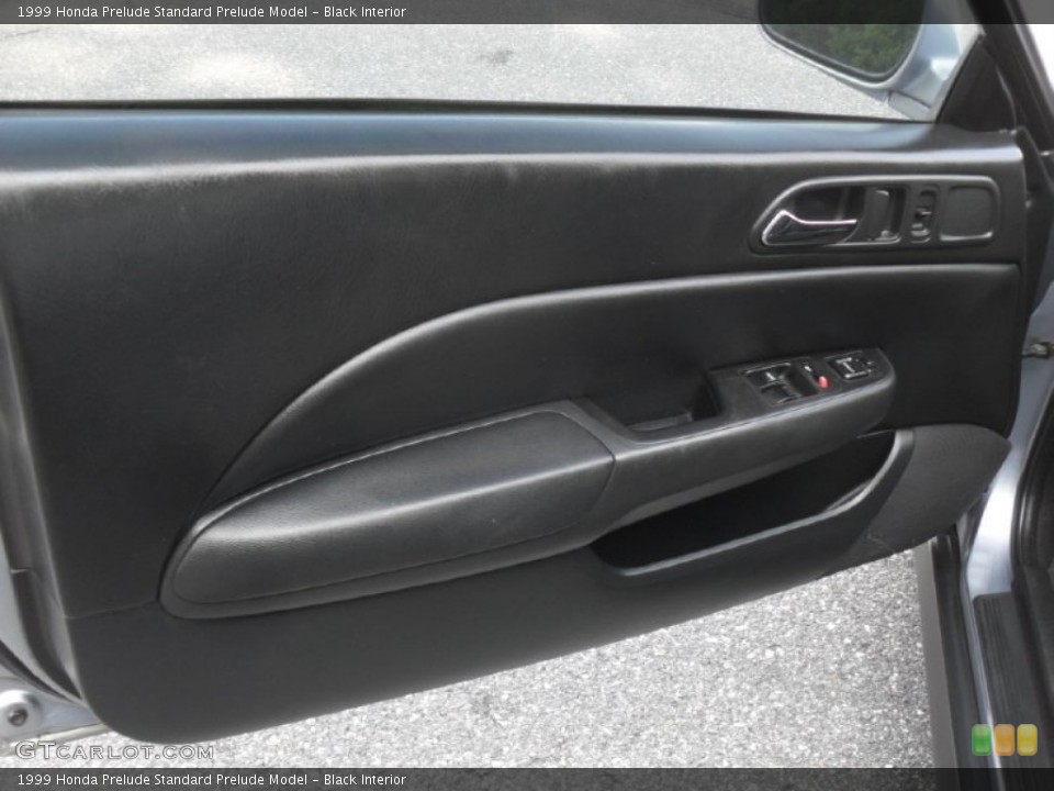 Black Interior Door Panel for the 1999 Honda Prelude  #53468947