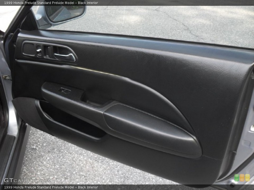 Black Interior Door Panel for the 1999 Honda Prelude  #53469148