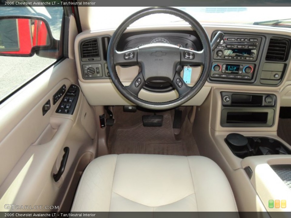 Tan/Neutral Interior Dashboard for the 2006 Chevrolet Avalanche LT #53470572