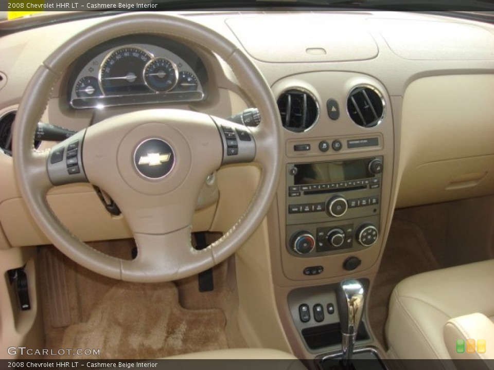 Cashmere Beige Interior Dashboard for the 2008 Chevrolet HHR LT #53472270