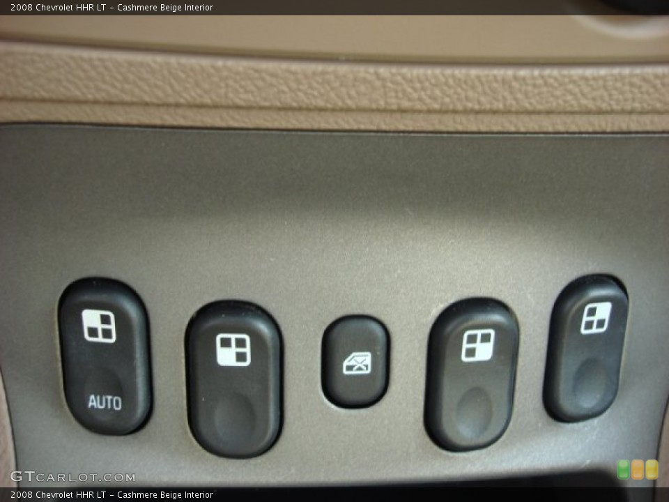 Cashmere Beige Interior Controls for the 2008 Chevrolet HHR LT #53472350