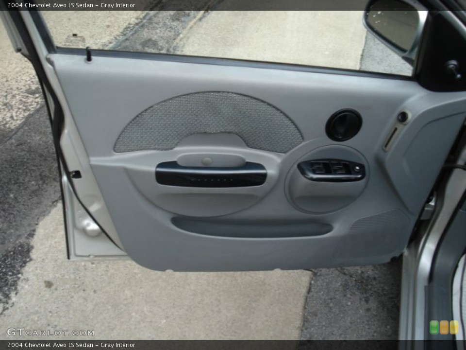 Gray Interior Door Panel for the 2004 Chevrolet Aveo LS Sedan #53473273