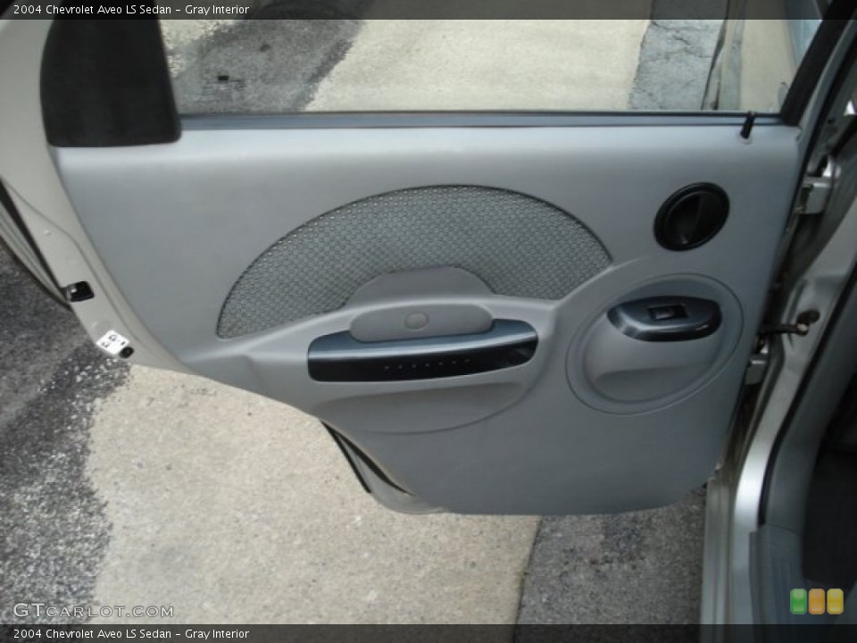 Gray Interior Door Panel for the 2004 Chevrolet Aveo LS Sedan #53473297