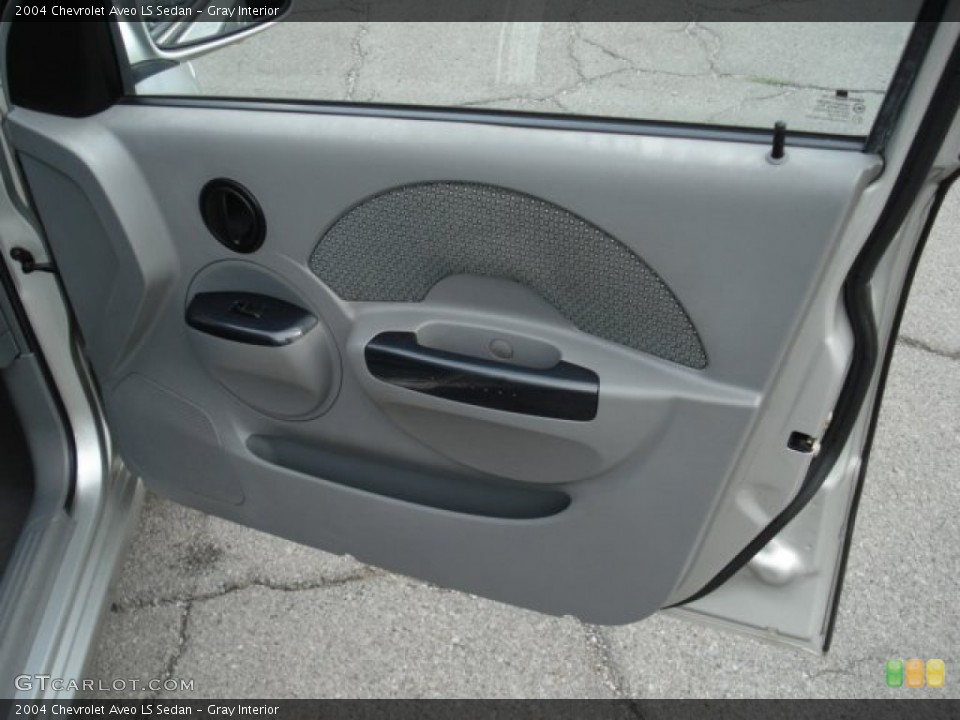 Gray Interior Door Panel for the 2004 Chevrolet Aveo LS Sedan #53473364