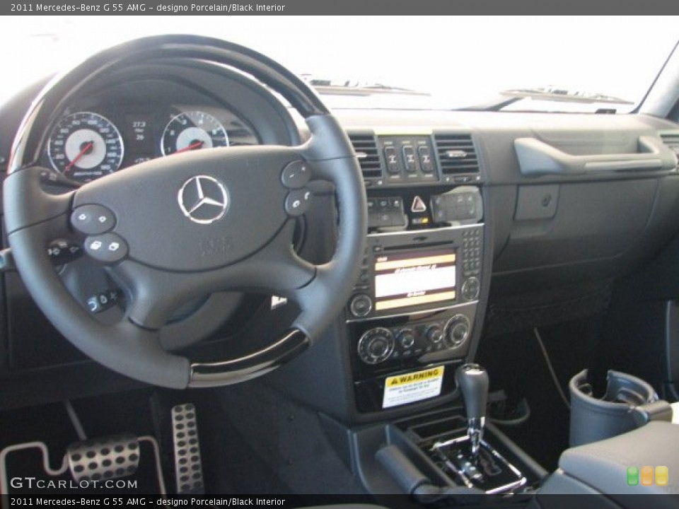 designo Porcelain/Black Interior Dashboard for the 2011 Mercedes-Benz G 55 AMG #53473990