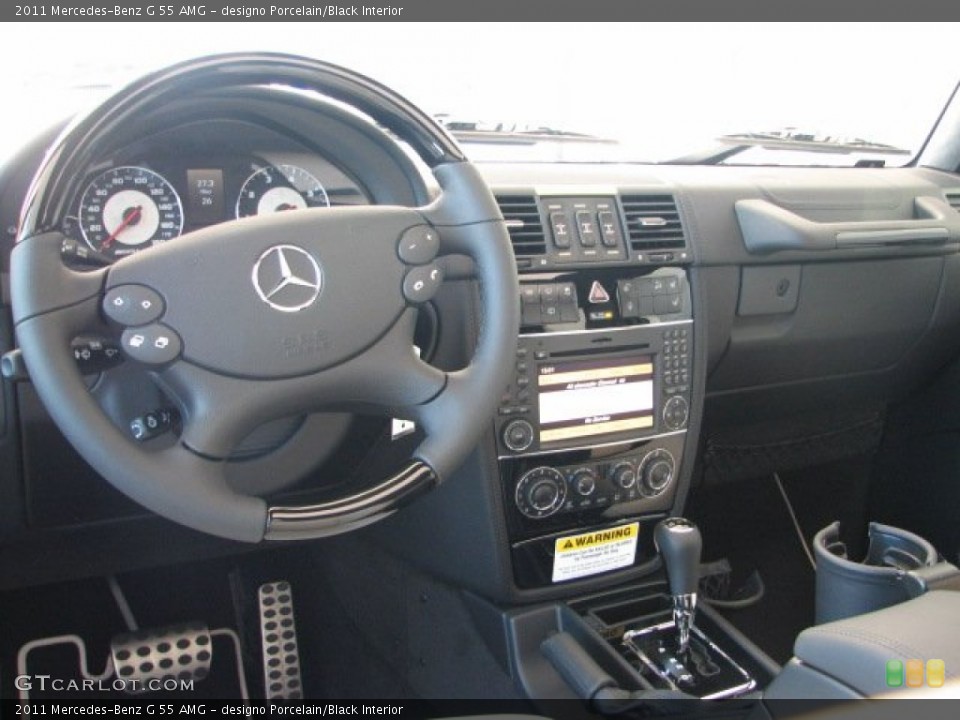 designo Porcelain/Black Interior Dashboard for the 2011 Mercedes-Benz G 55 AMG #53474038
