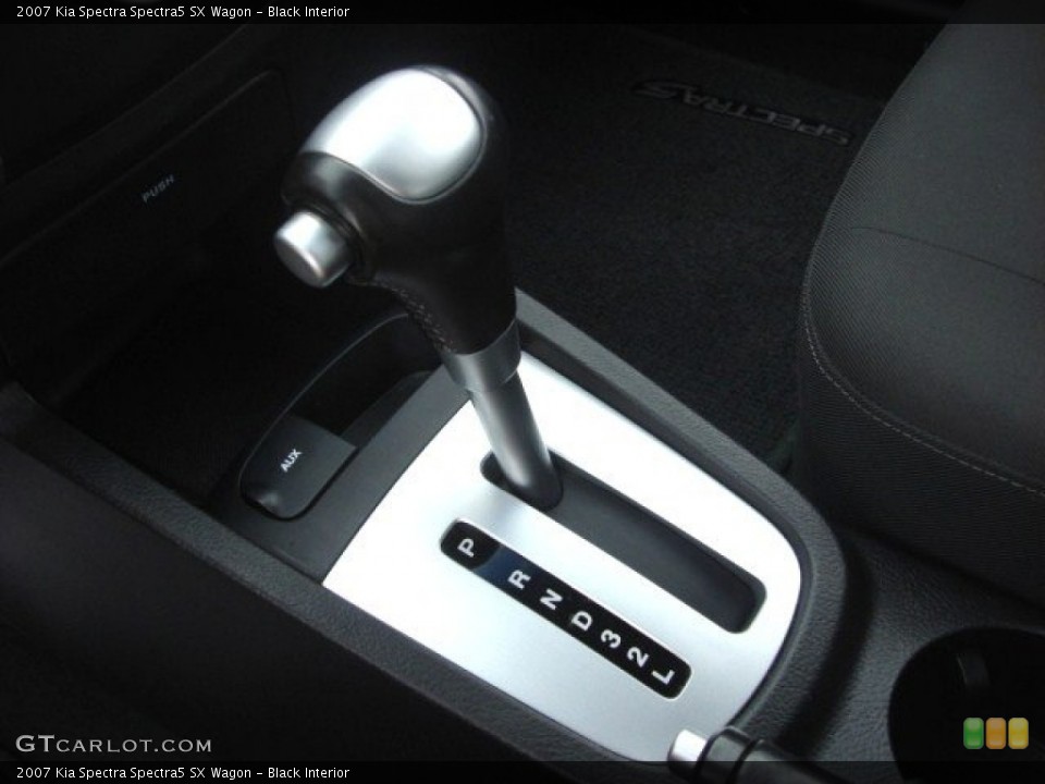 Black Interior Transmission for the 2007 Kia Spectra Spectra5 SX Wagon #53474041
