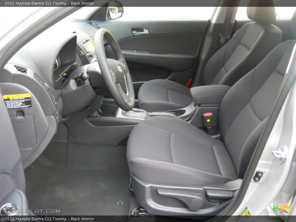 Black Interior Photo for the 2012 Hyundai Elantra GLS Touring #53475480