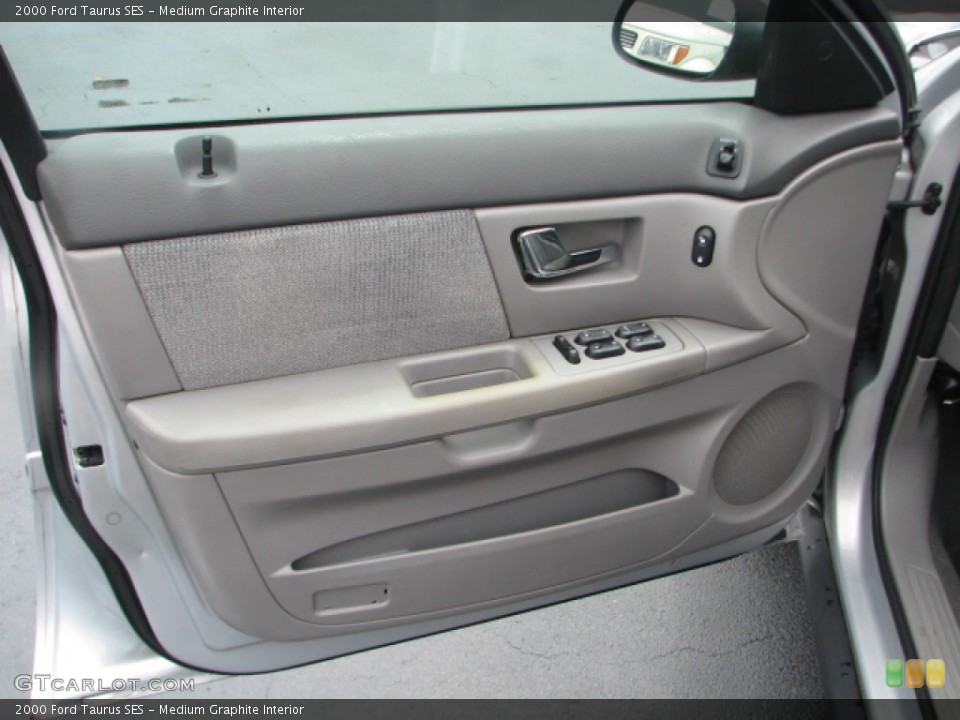 Medium Graphite Interior Door Panel for the 2000 Ford Taurus SES #53475703