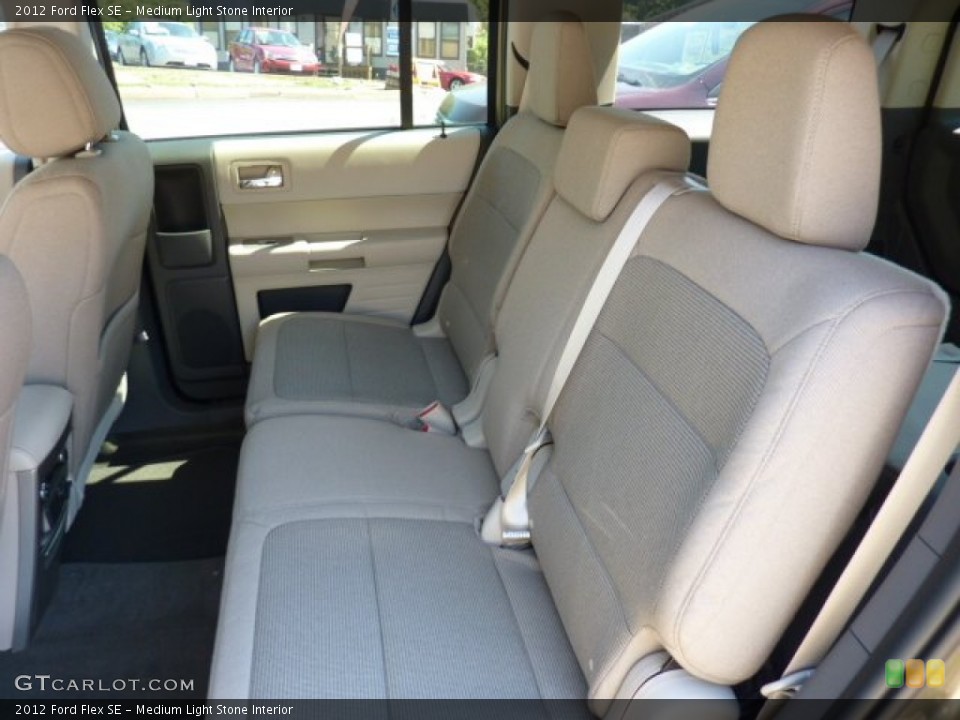 Medium Light Stone Interior Photo for the 2012 Ford Flex SE #53476081