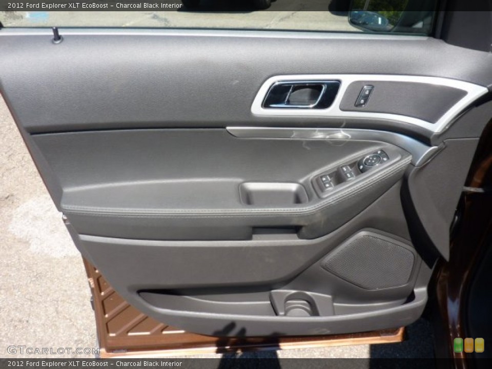 Charcoal Black Interior Door Panel for the 2012 Ford Explorer XLT EcoBoost #53476593
