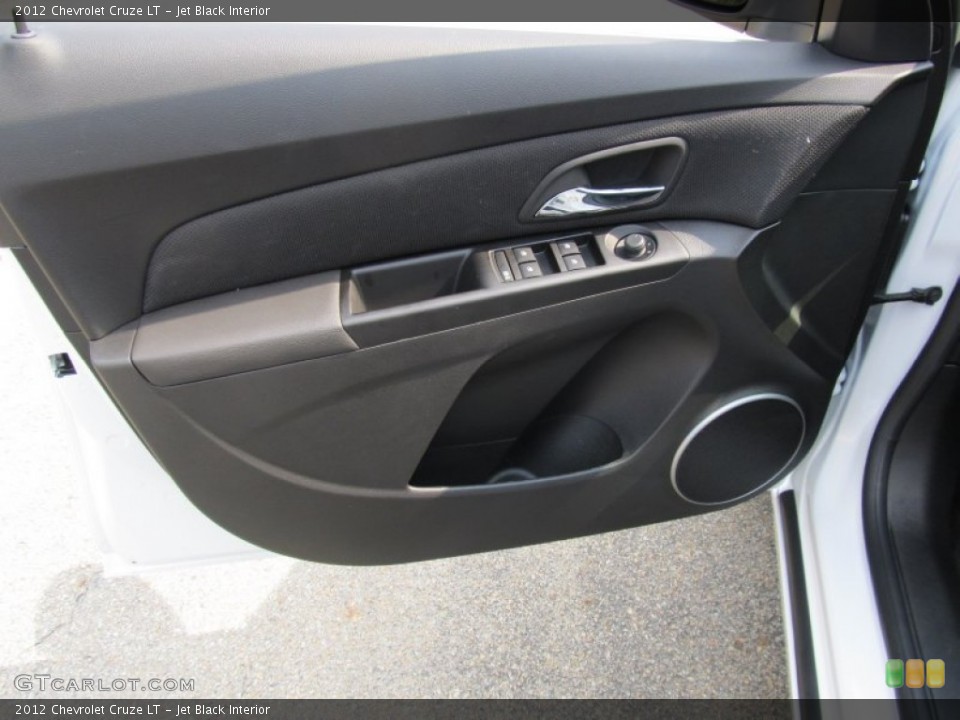 Jet Black Interior Door Panel for the 2012 Chevrolet Cruze LT #53477605