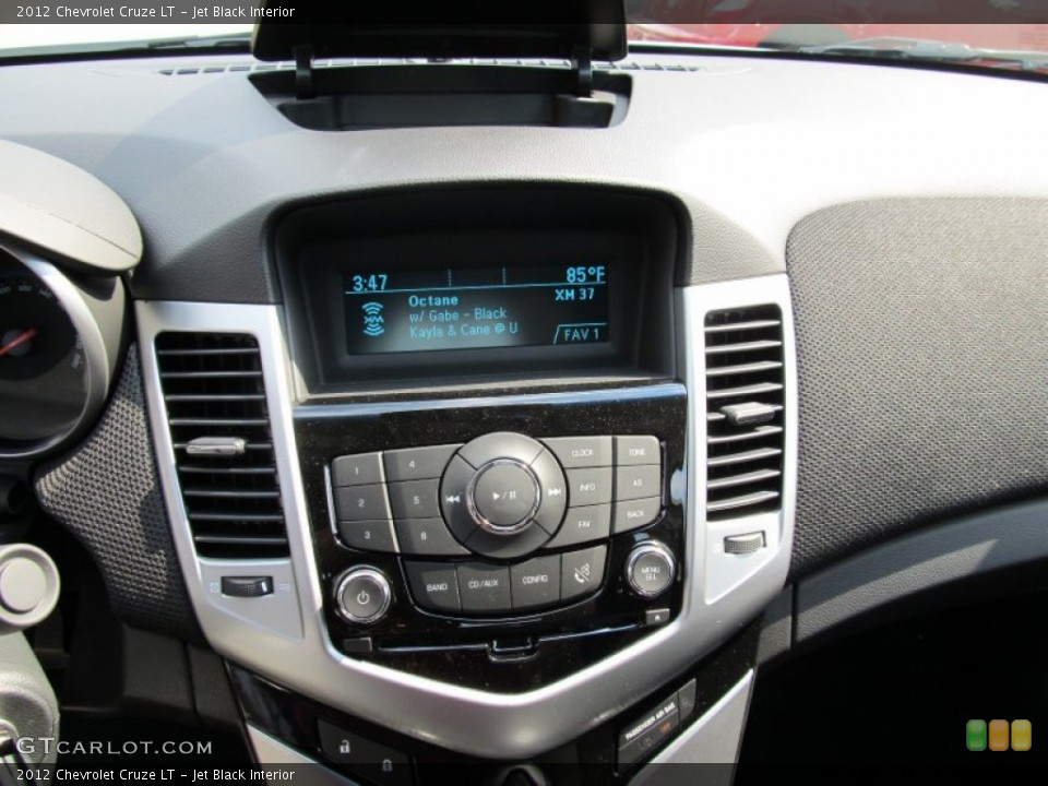 Jet Black Interior Controls for the 2012 Chevrolet Cruze LT #53477662