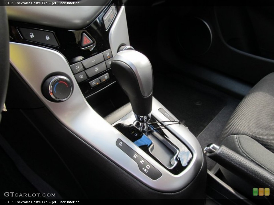 Jet Black Interior Transmission for the 2012 Chevrolet Cruze Eco #53477929