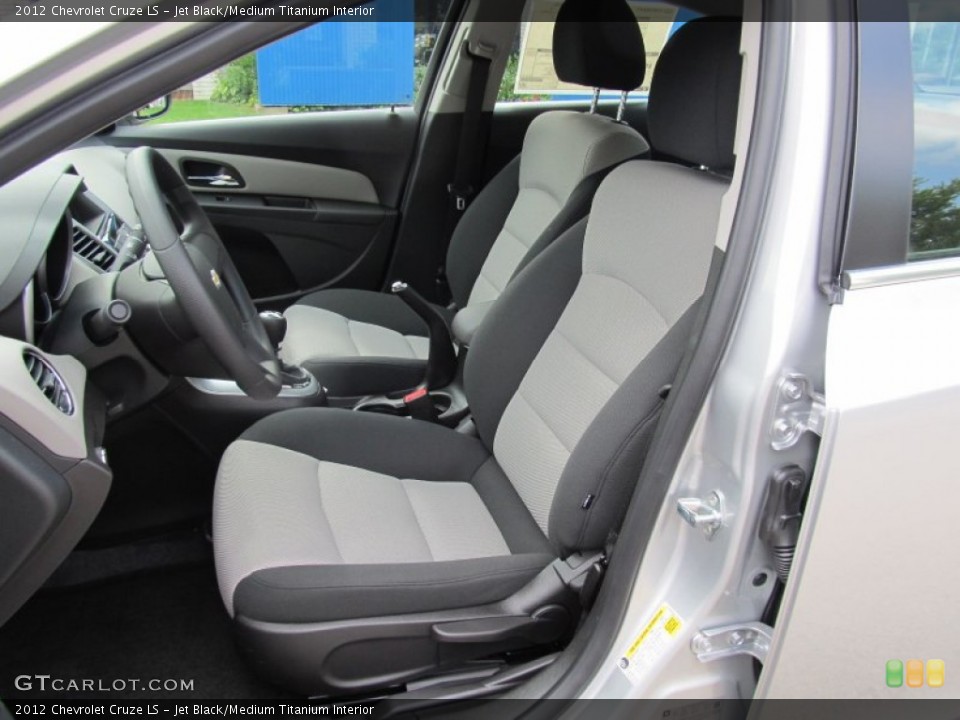 Jet Black/Medium Titanium Interior Photo for the 2012 Chevrolet Cruze LS #53478061