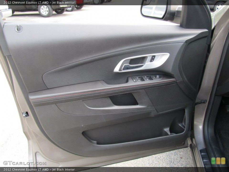 Jet Black Interior Door Panel for the 2012 Chevrolet Equinox LT AWD #53478994