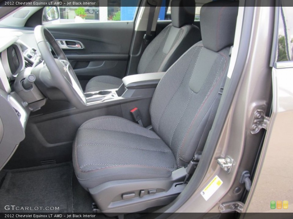 Jet Black Interior Photo for the 2012 Chevrolet Equinox LT AWD #53479009